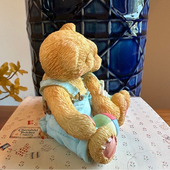 Cherished Teddies Travis & Tucker 1995 “We’re in this Together” Figurine - Picture 6 of 7